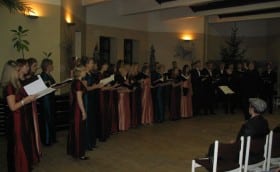 Choir 37th anniversary in Glehn Castle,11th December 2003